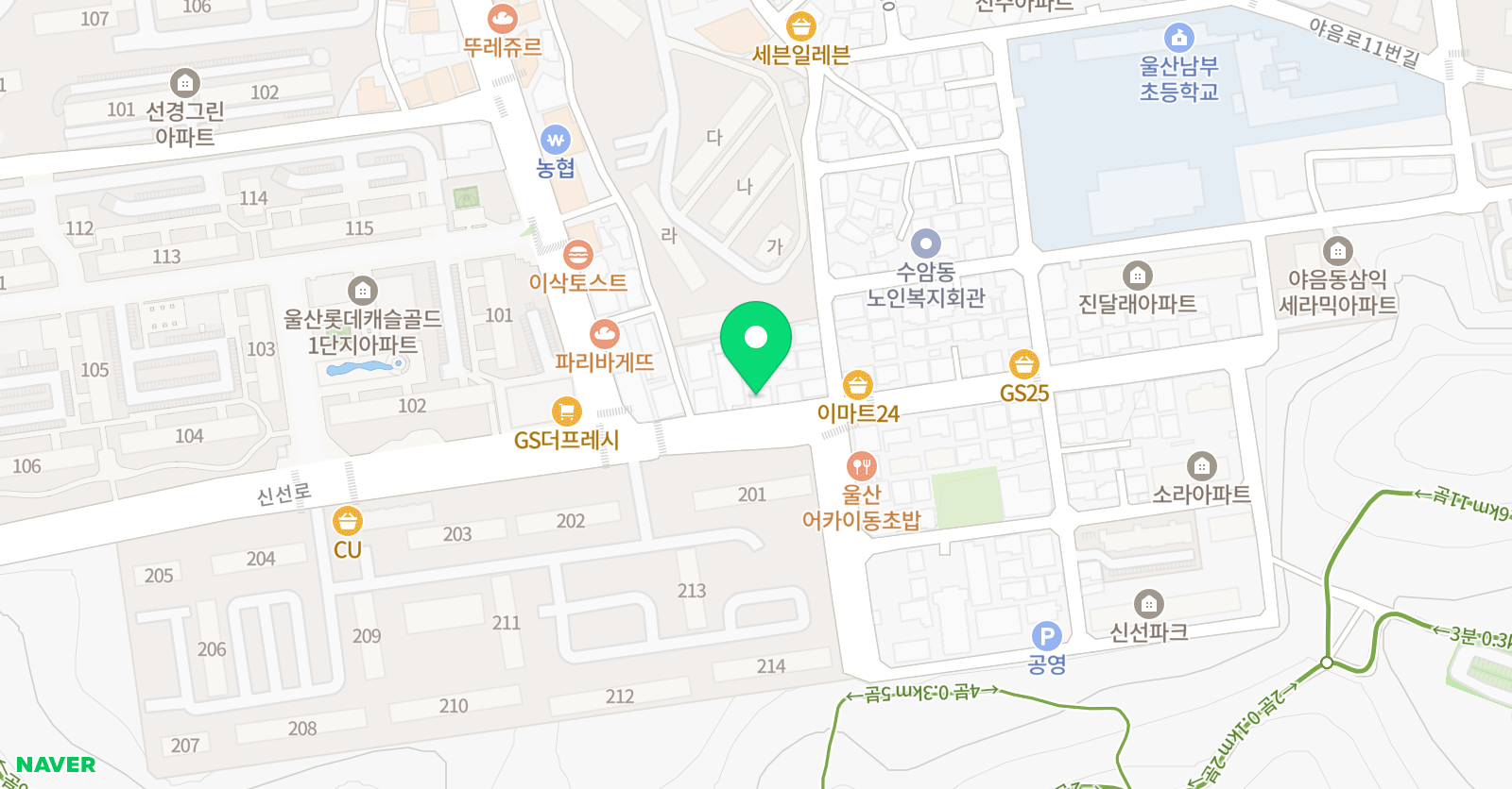 리드인 신선로 롯데캐슬점 위치