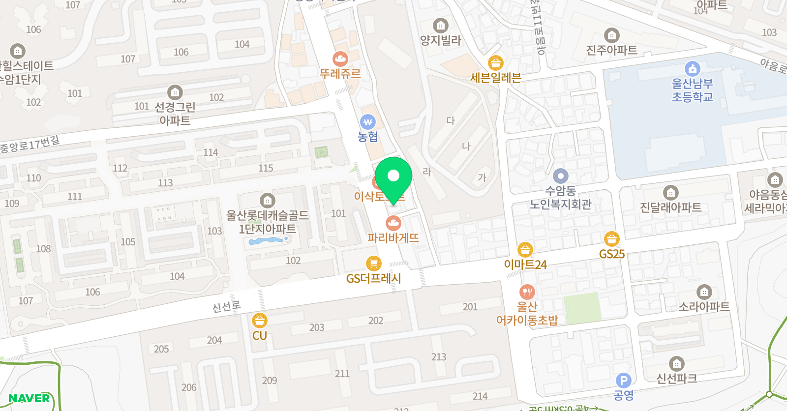 지캠프 영어수학학원 위치