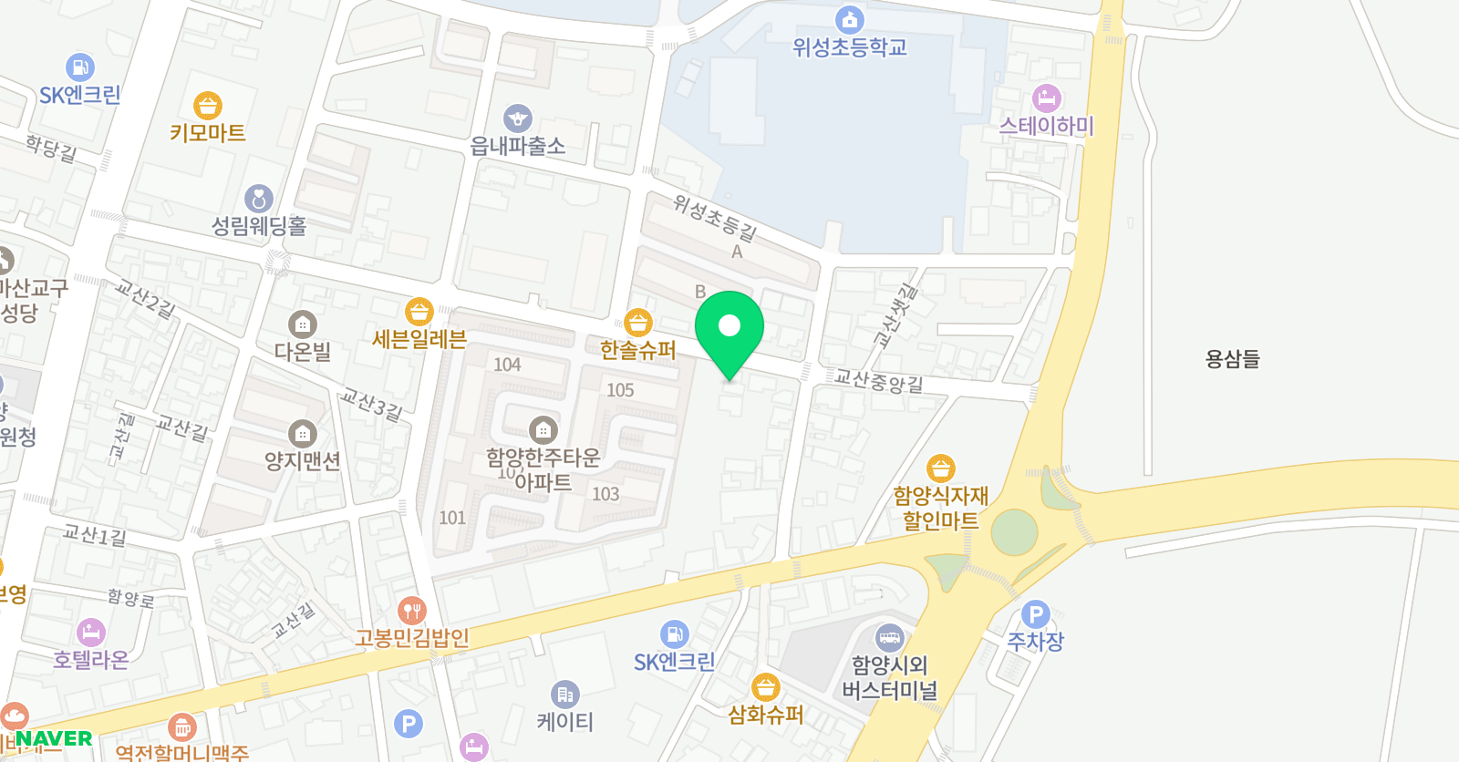 록키 잉글리쉬 위치