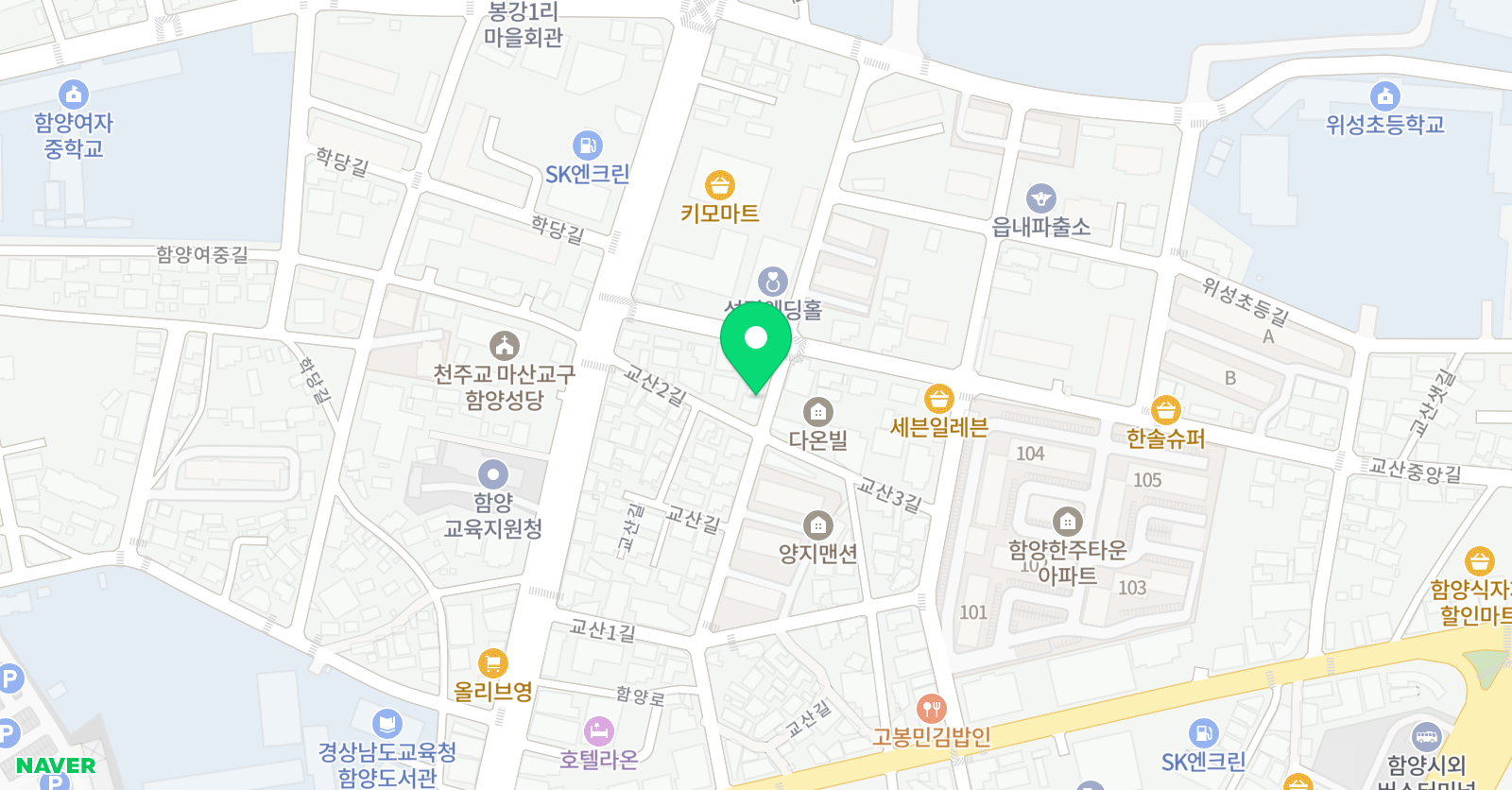 민트쌤 영어교습소 위치