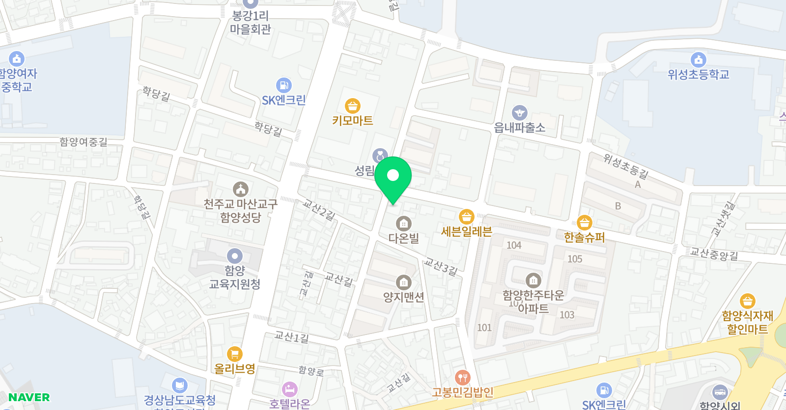 동성 체육관 위치