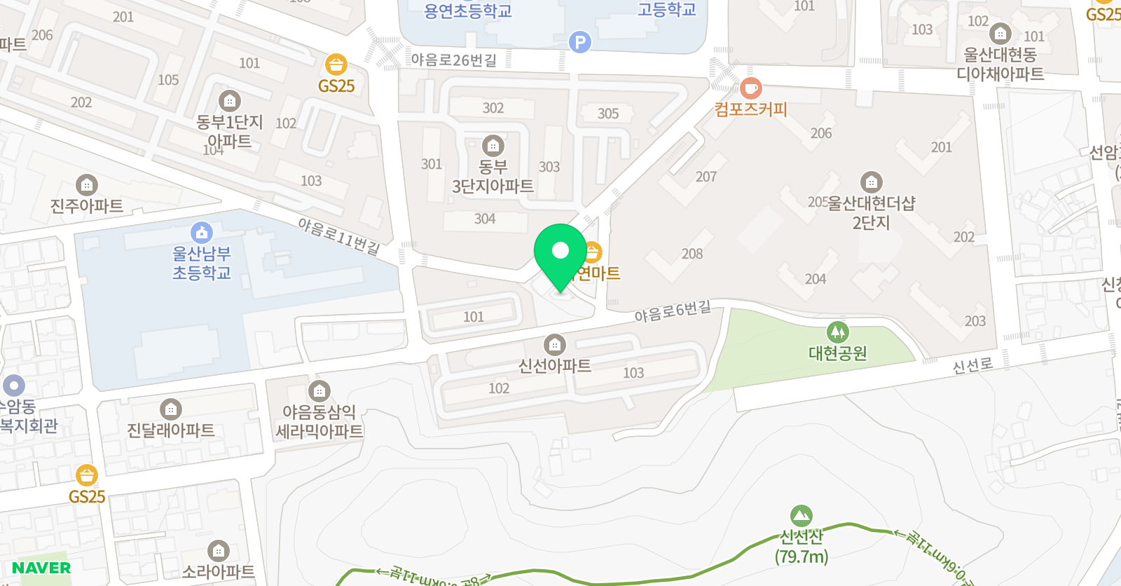 텐핏톨미술교습소 위치