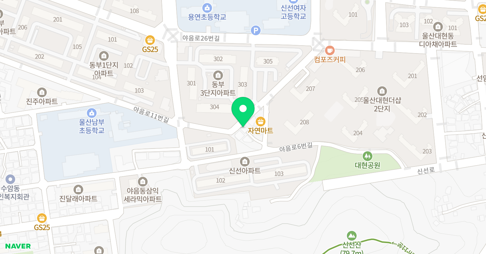 사랑쌤 피아노 음악교습소 위치