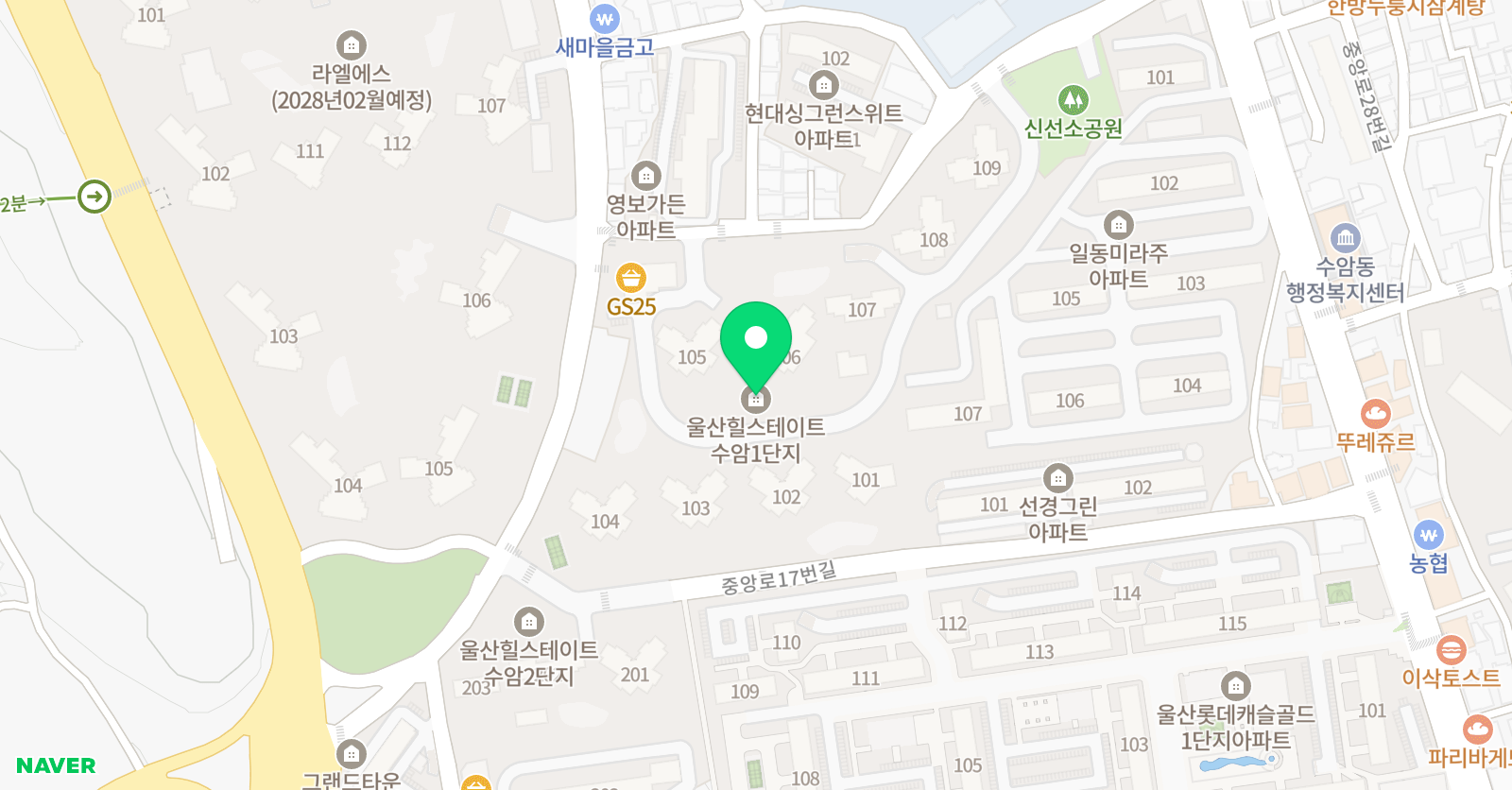 피아트라뮤직 위치