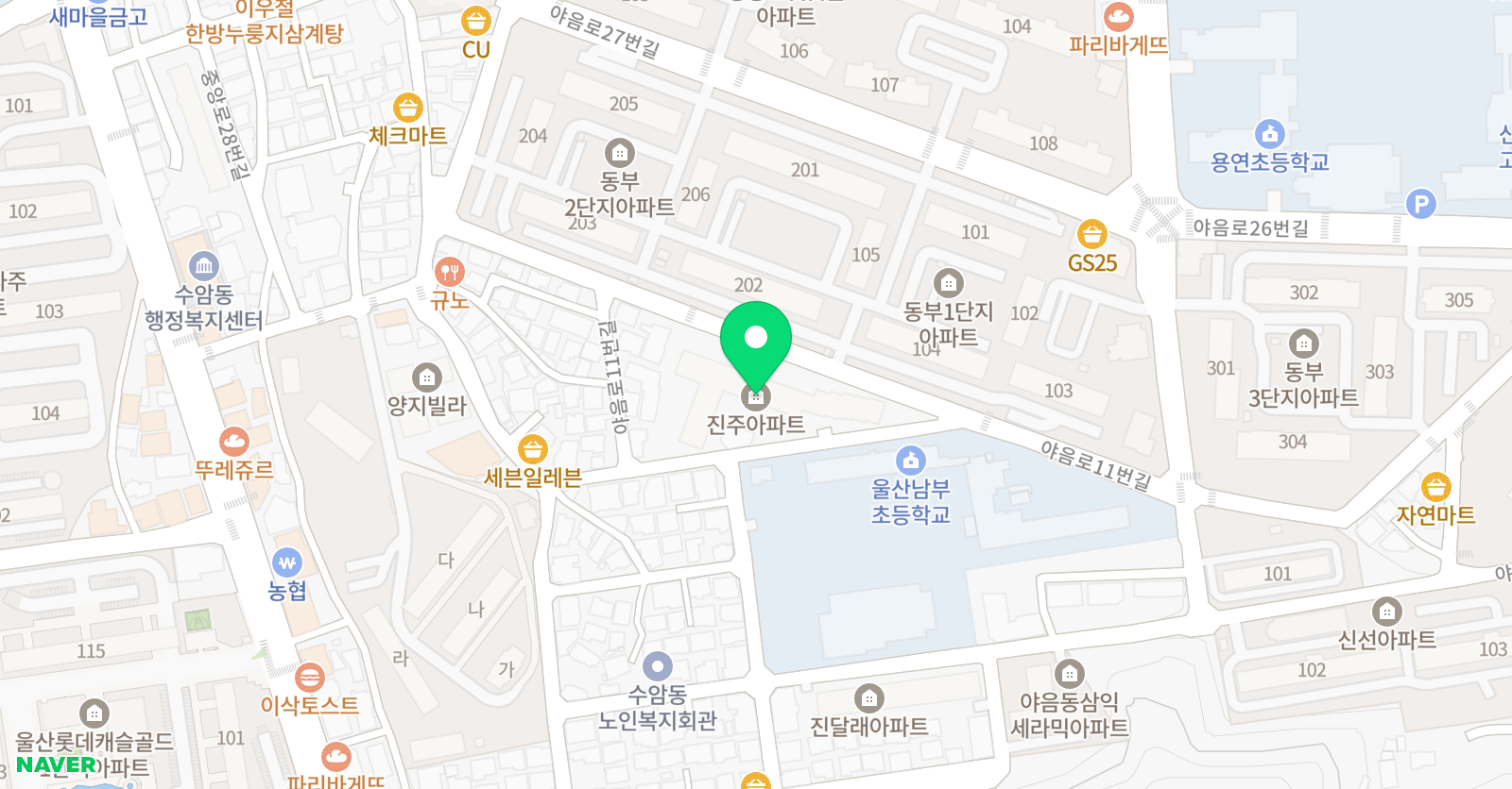 아소비 아소비울산 수암점 위치
