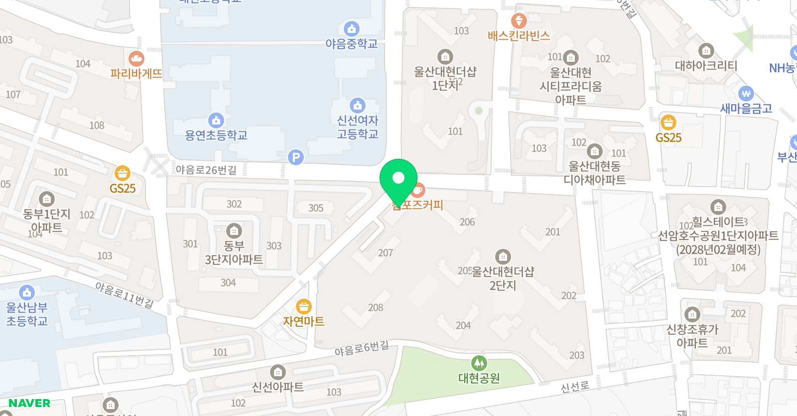 매쓰온 수학교습소 위치