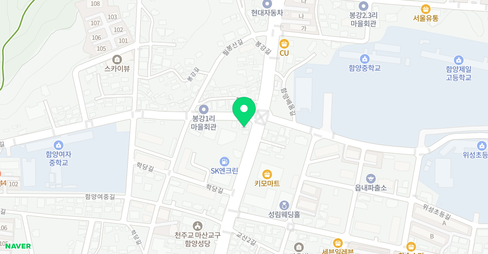 프리스콜레 이엠학원 위치