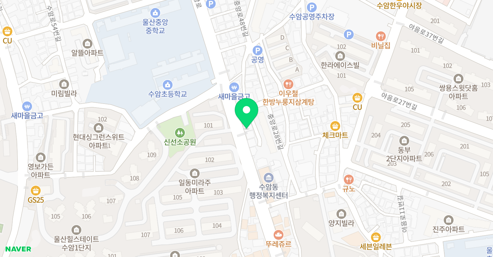 성심 검도관 위치