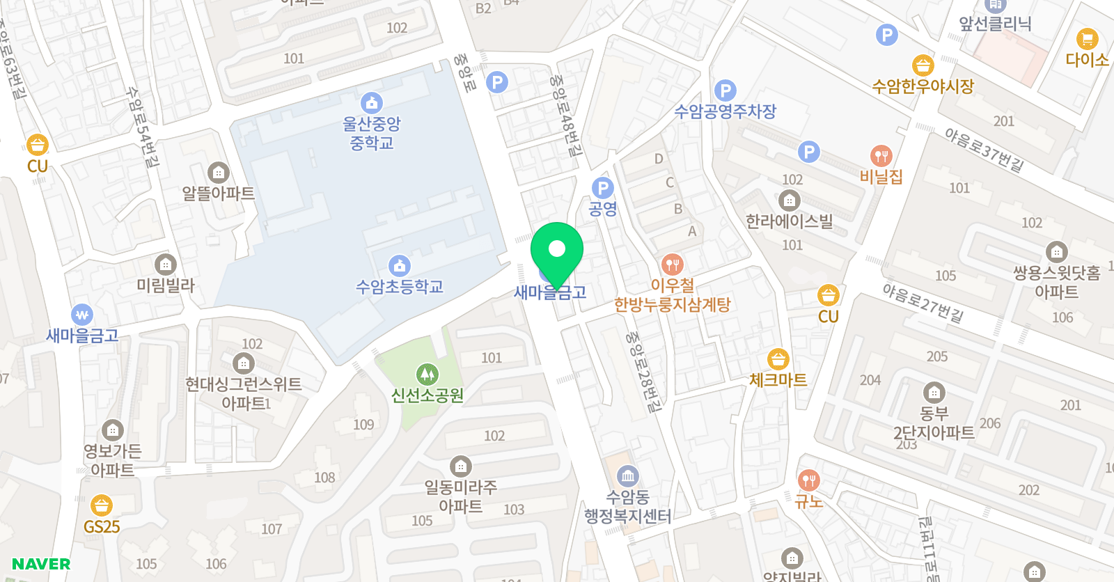 케이 수학학원 위치