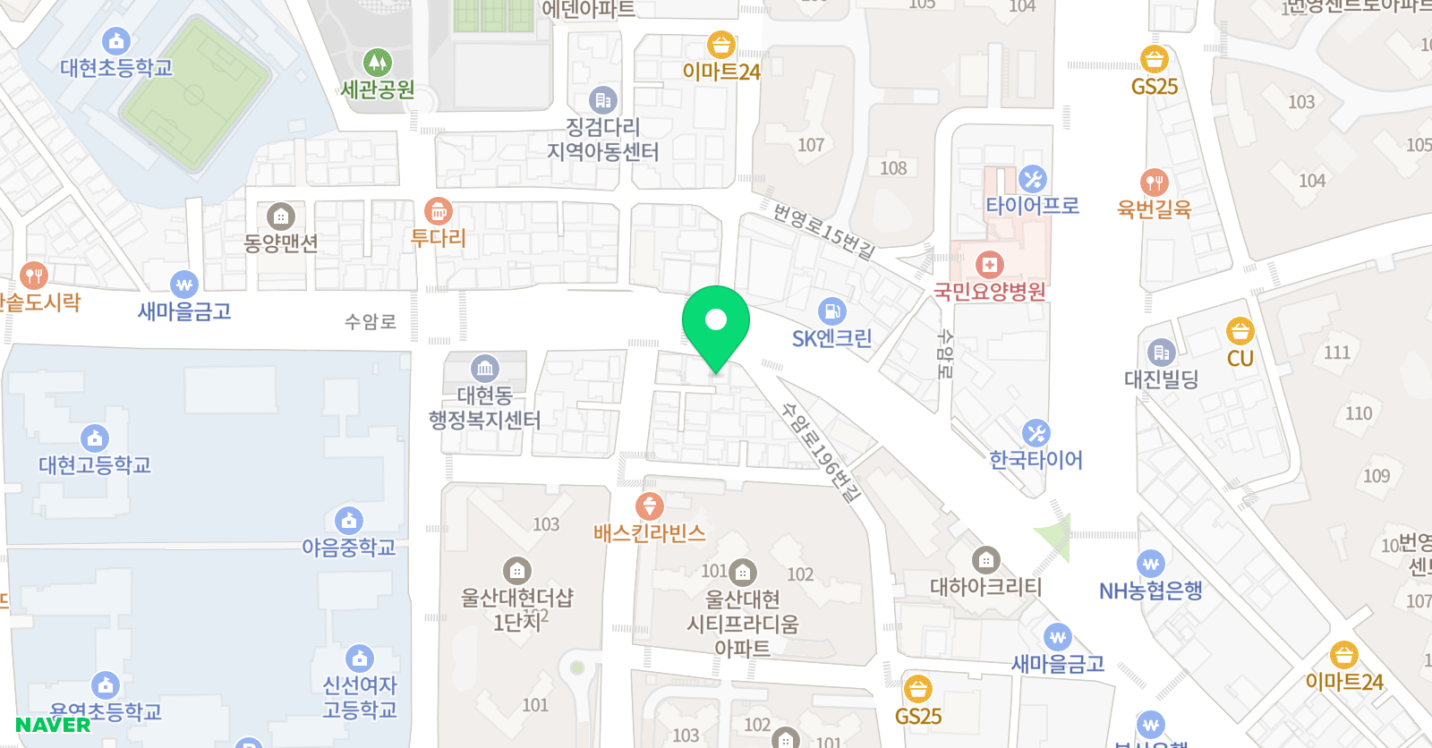 알기쉬운 수학학원 위치