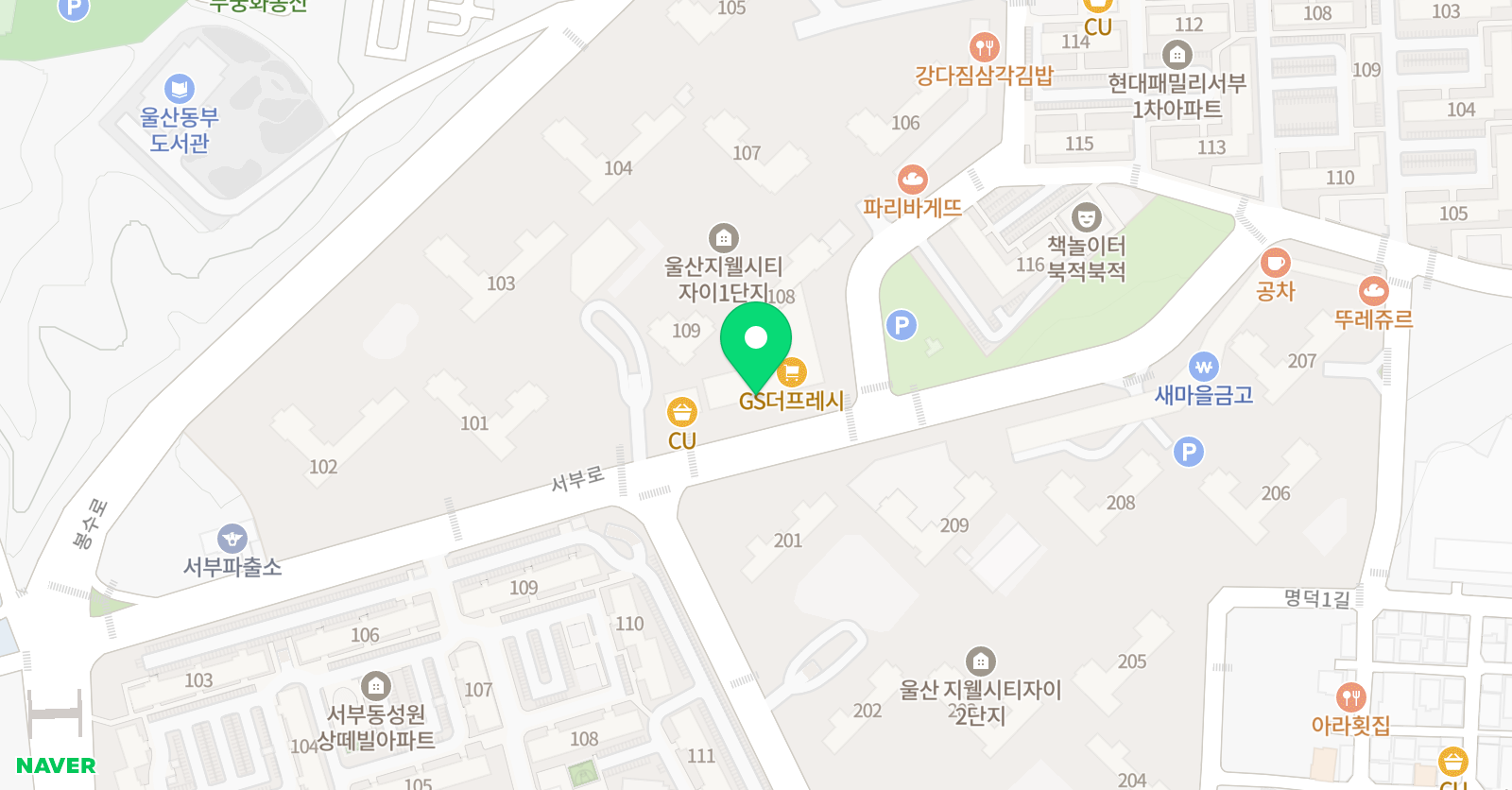 베토벤피아노음악학원 위치