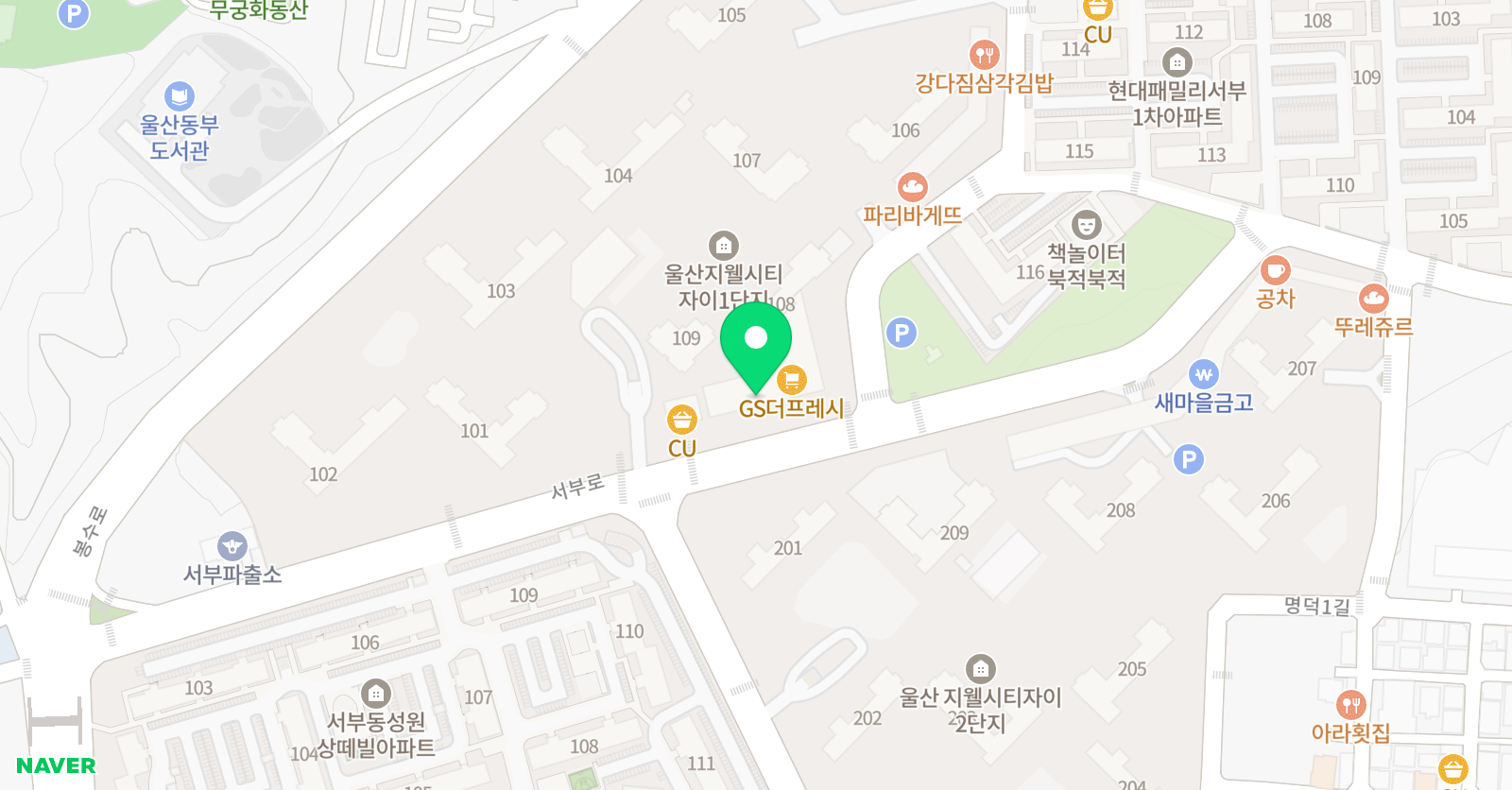 상상이상 미술학원 위치