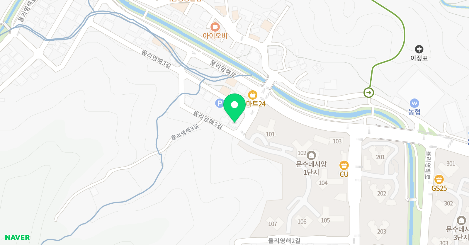 삼성 영어빨간펜 수학의달인문수JK 학원 위치