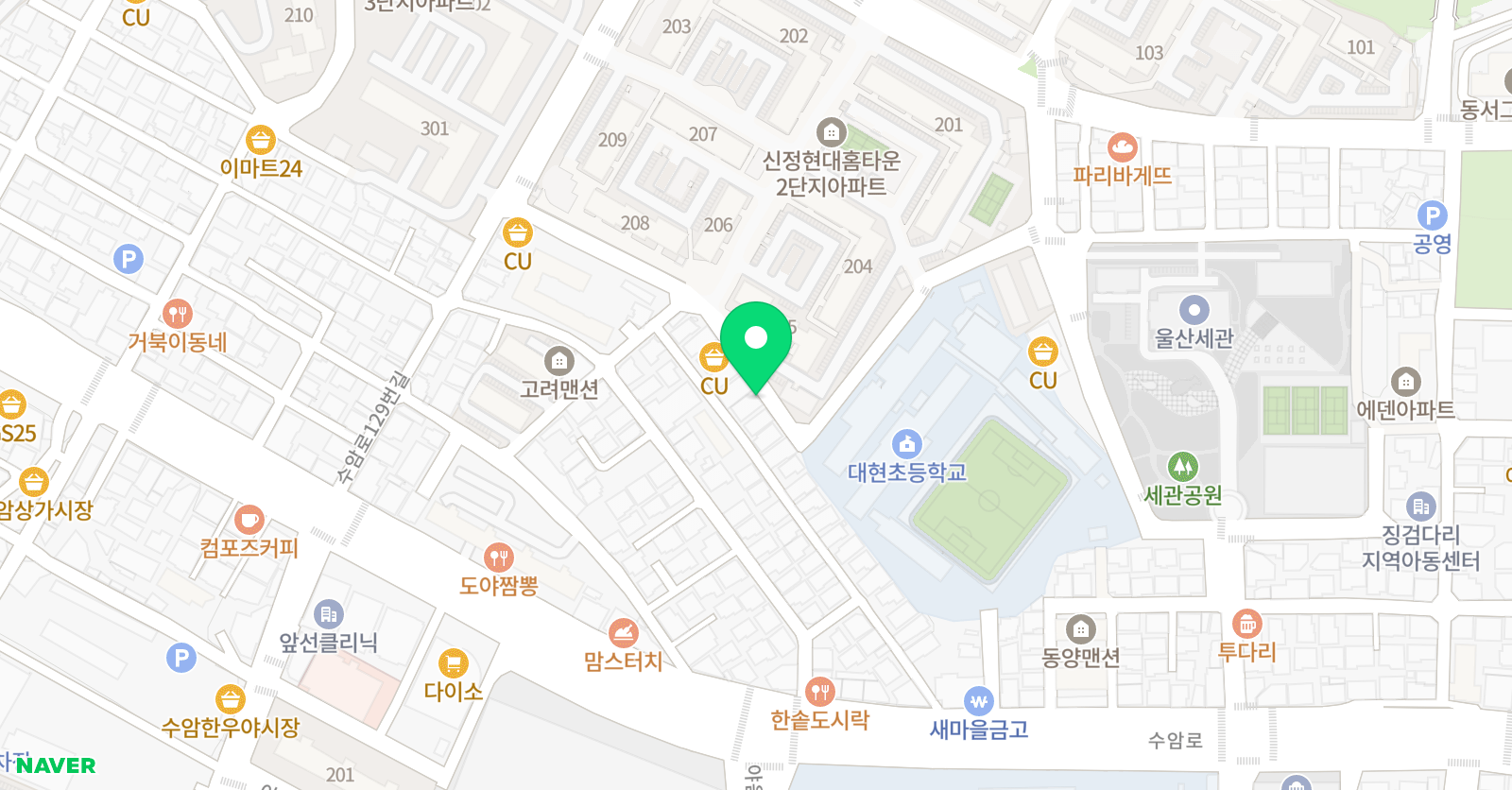 뉴클라라 음악학원 위치