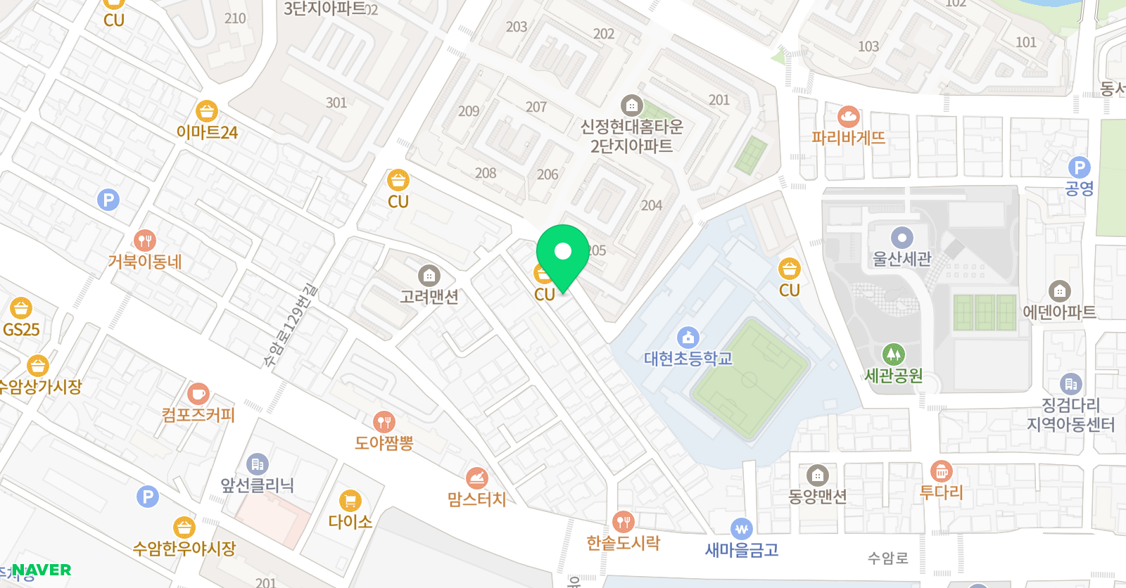 폼폼 음악학원 위치