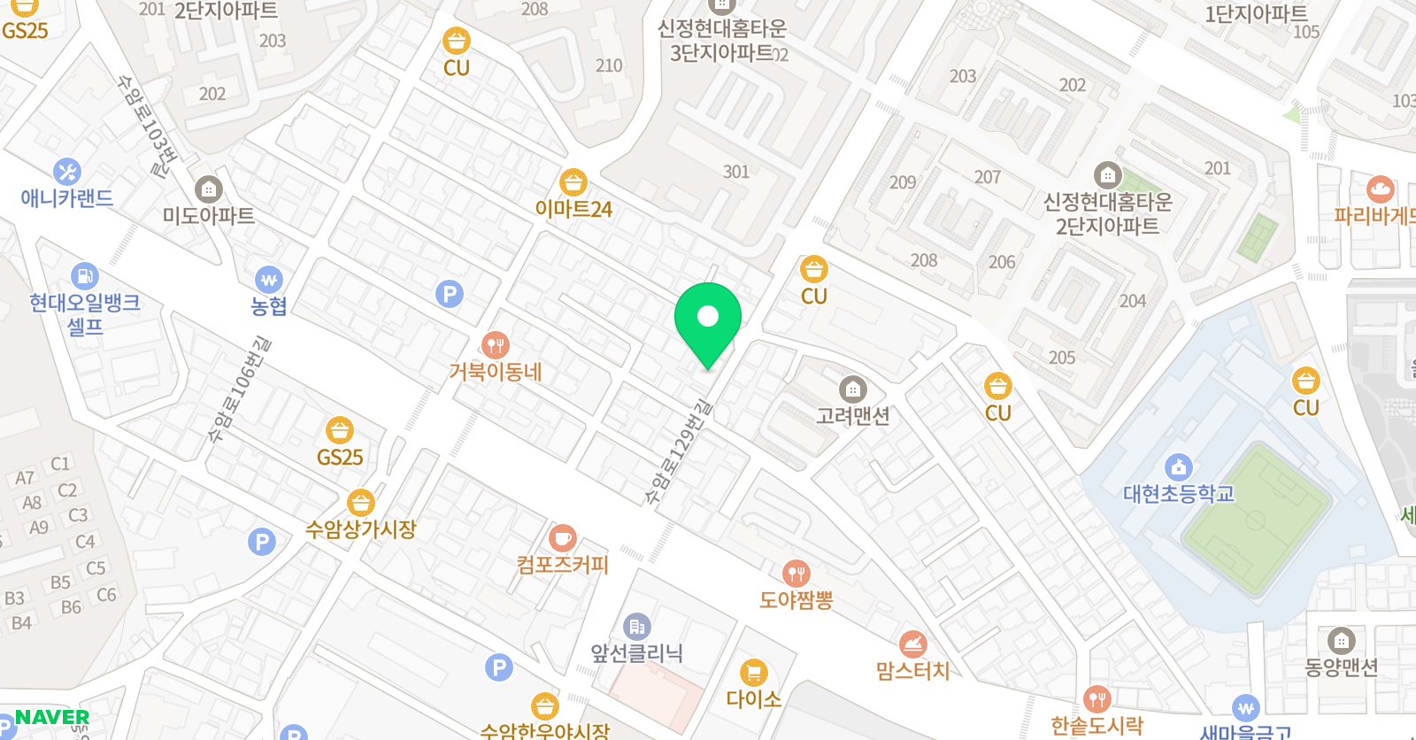 윈윈 댄스학원 위치