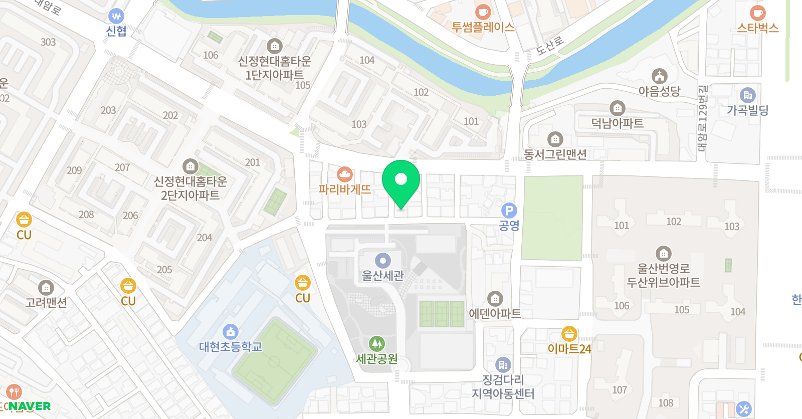 오앤오 어학원 위치