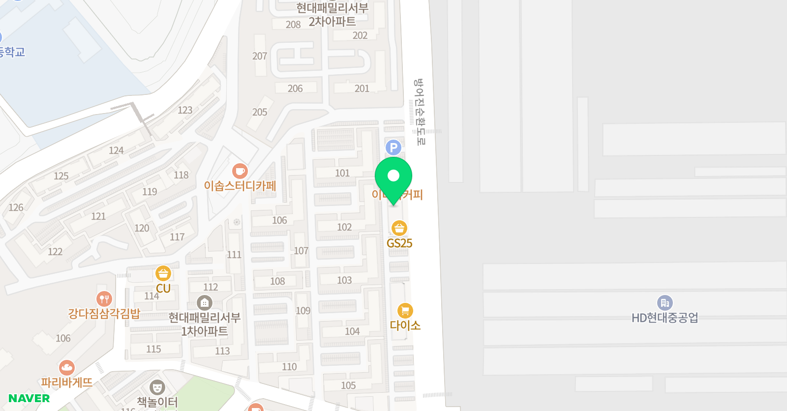 더 명문학원 위치