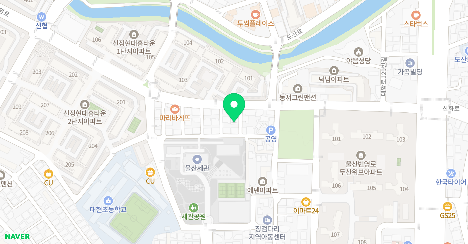 헤온 수학학원 위치