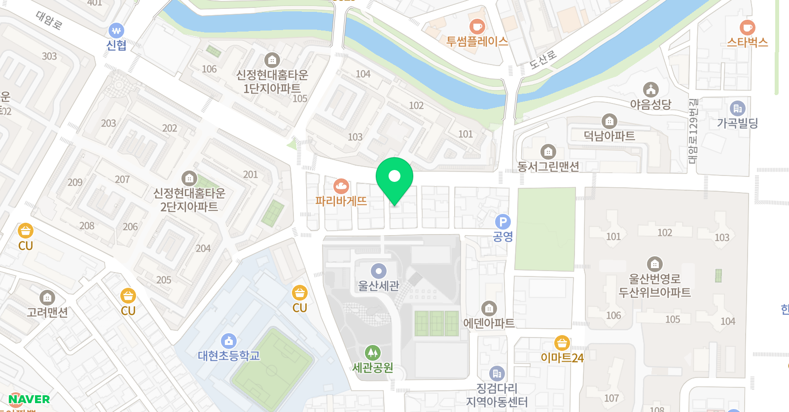 대현키움 수학학원 위치
