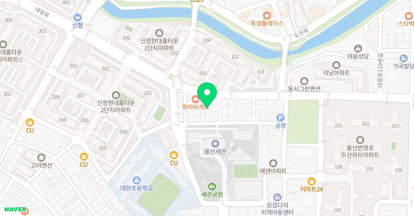 YBM잉글루 신정제1캠퍼스 위치