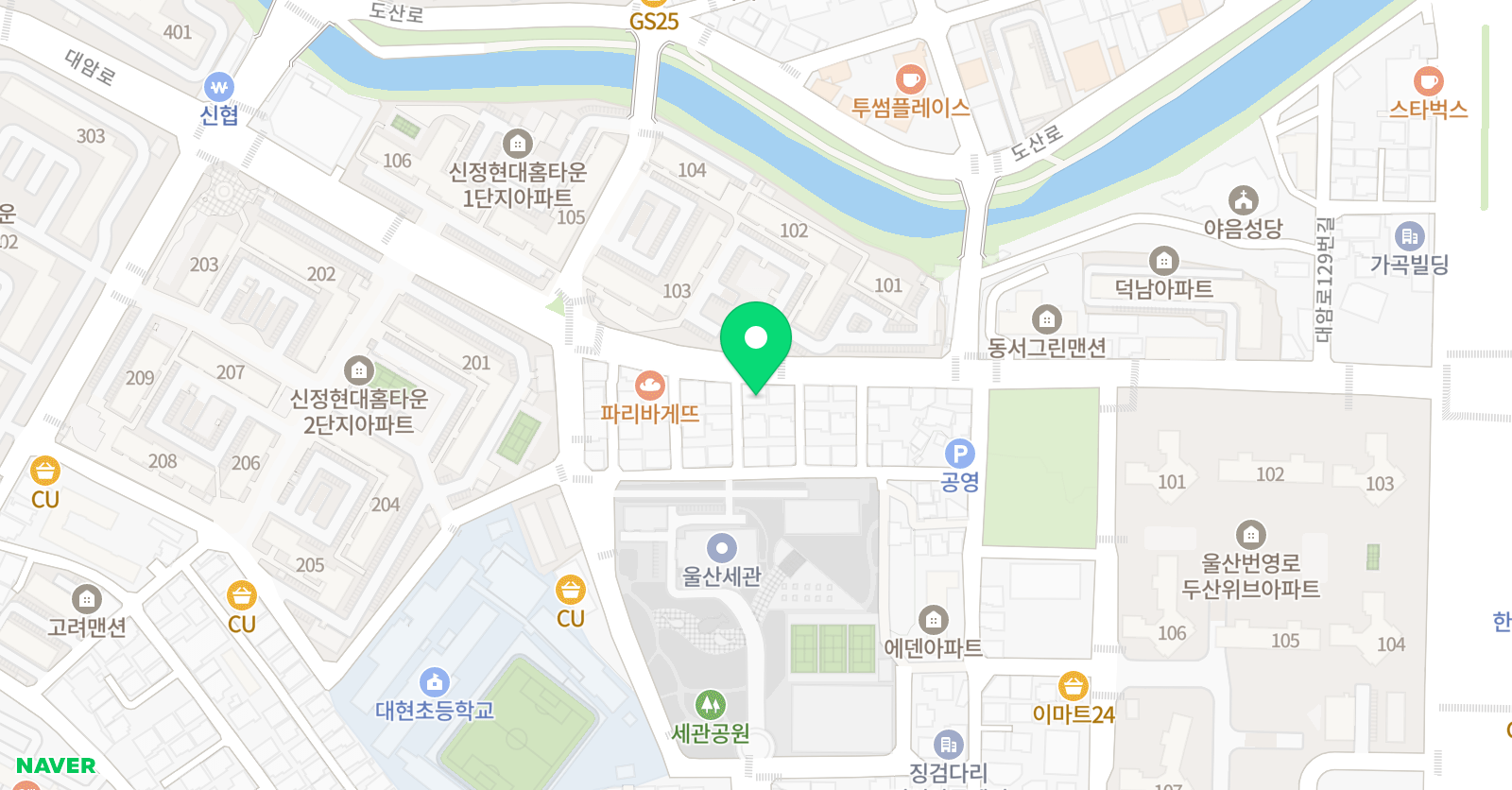 수학의달인 비에스 수학학원 위치
