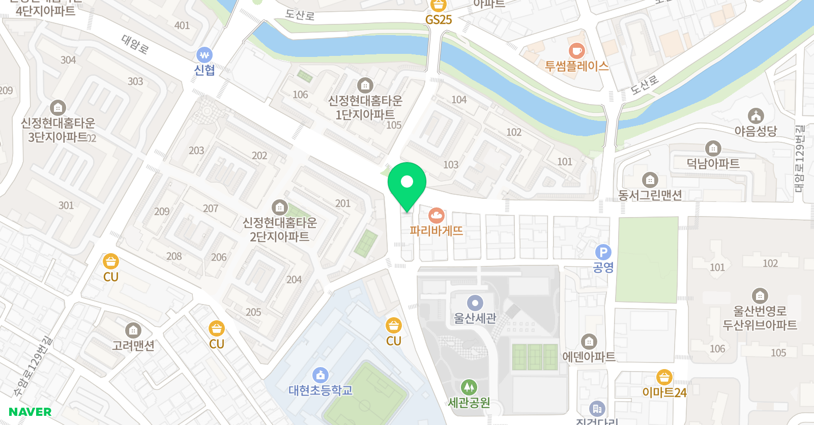 더쌤 수학전문학원 위치