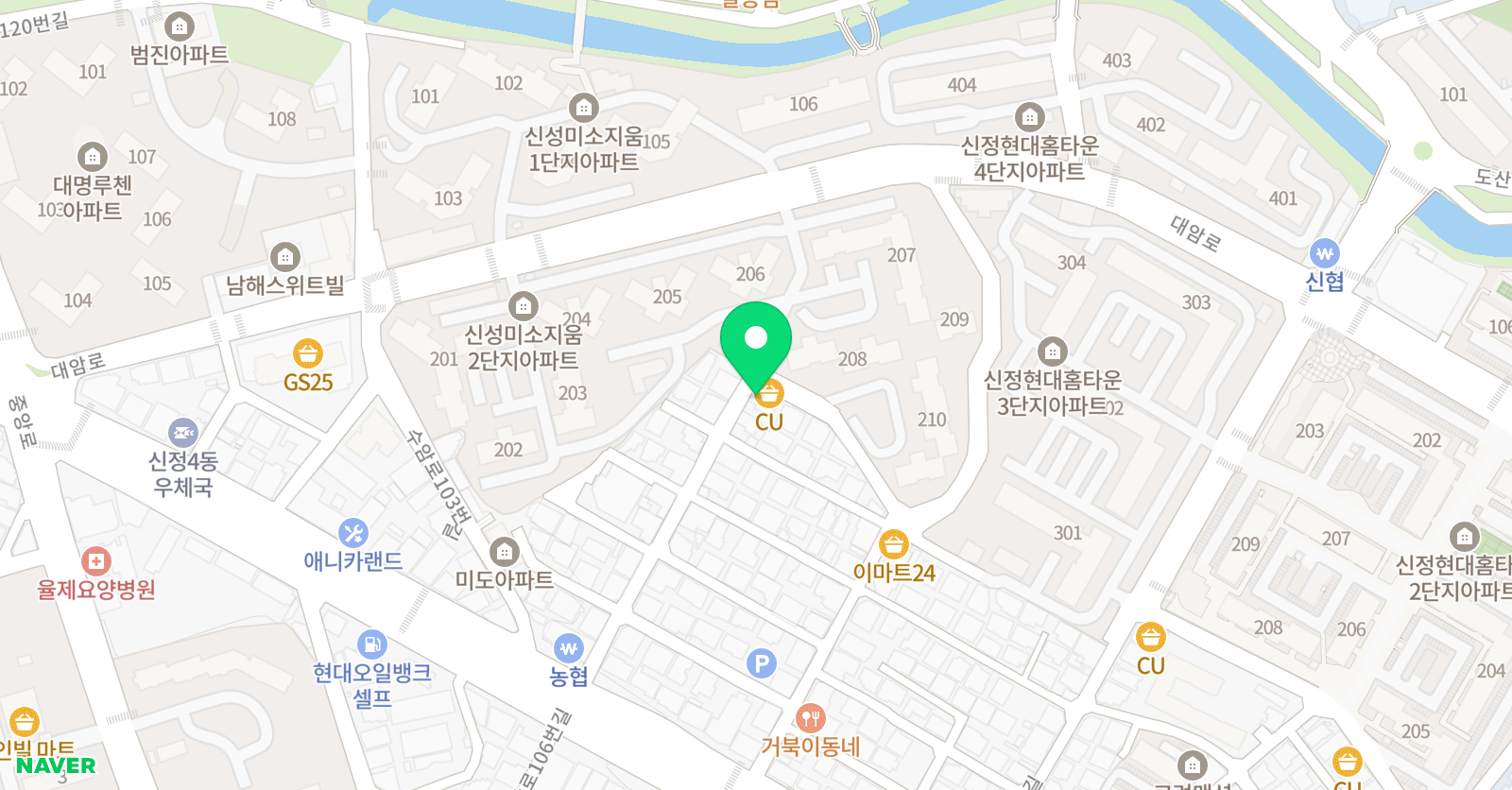 김선생 수학학원 위치