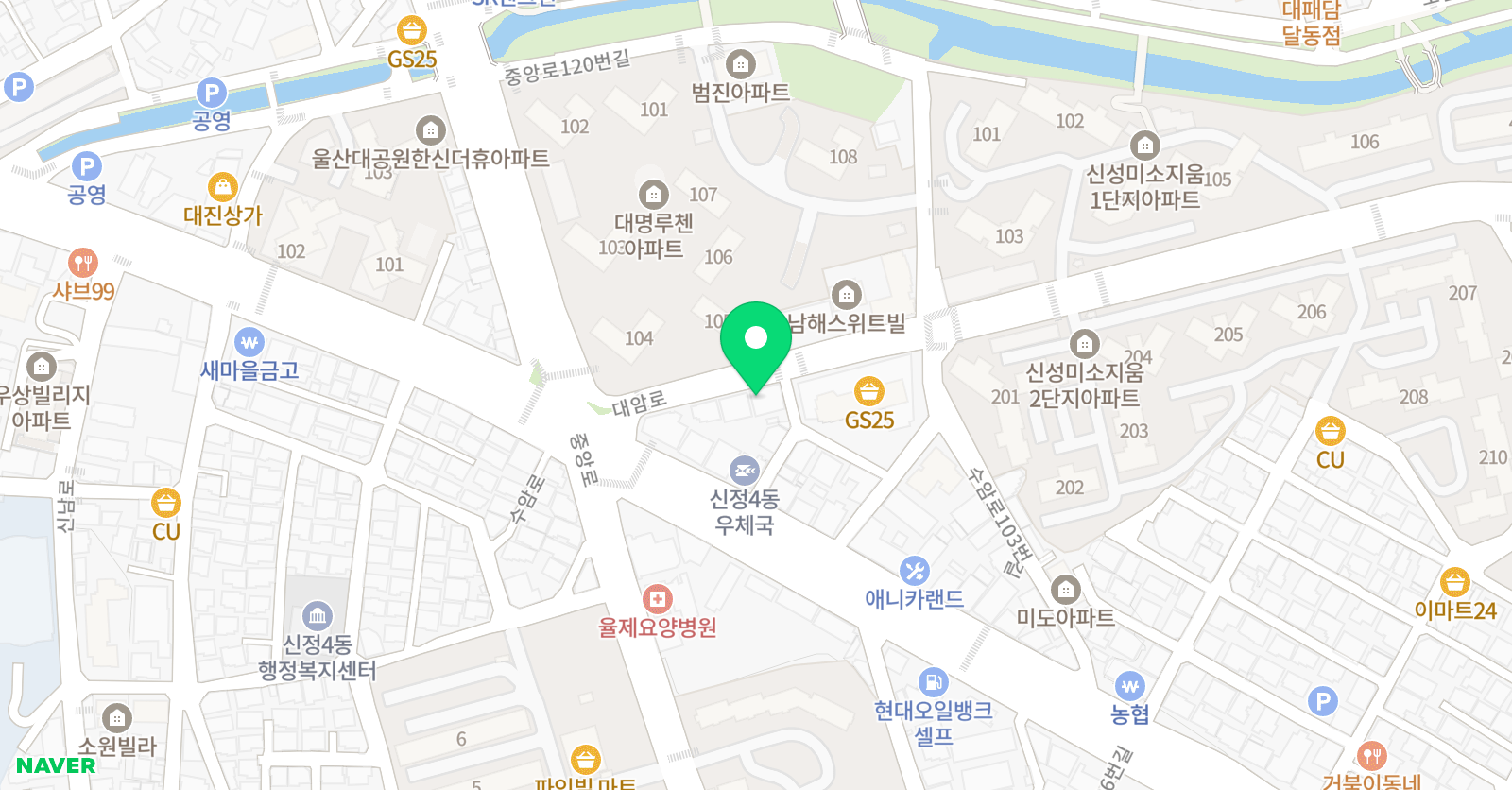 에이플러스 영어교습소 위치
