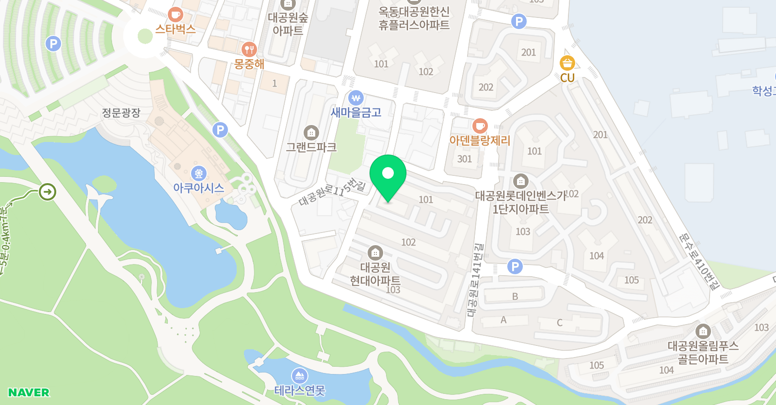 라파엘 피아노학원 위치