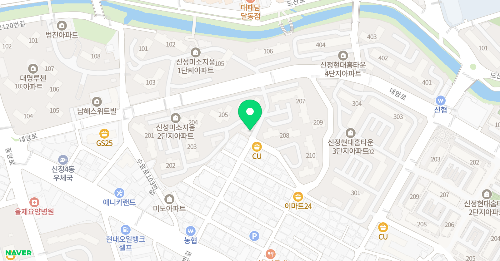 헥사탐구 수학교습소 위치