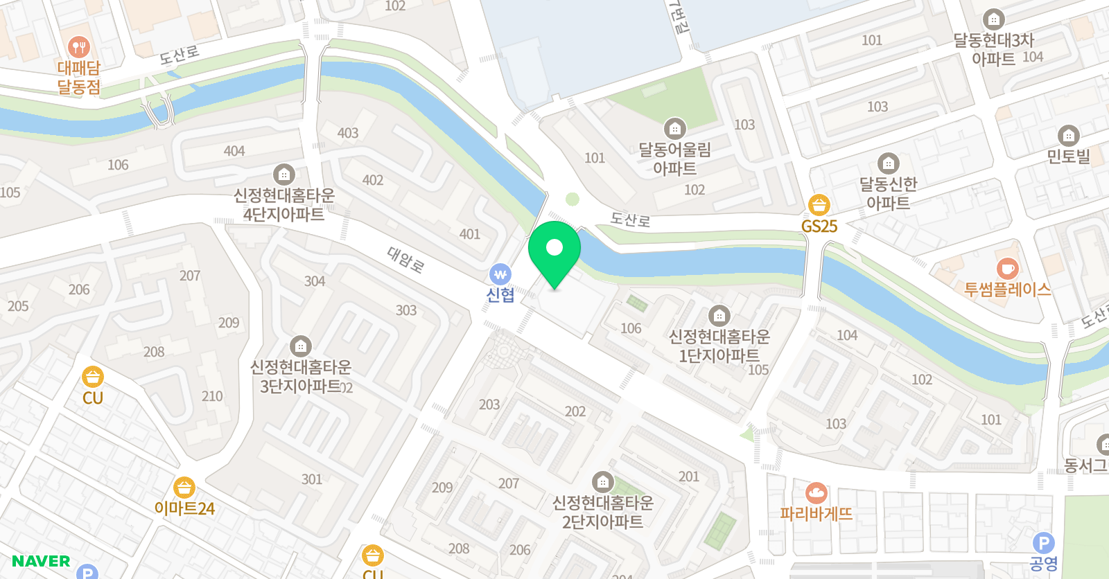 무지개아이 영재교육학원 위치