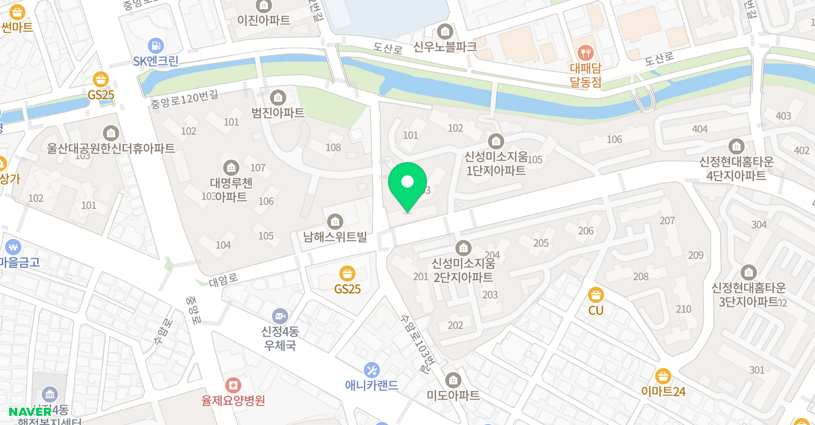 신화 무용학원 위치