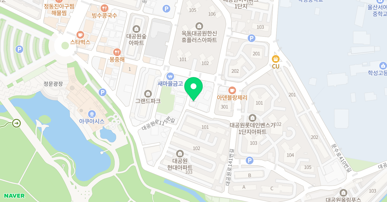 알티오라 어학원 옥동캠퍼스 위치