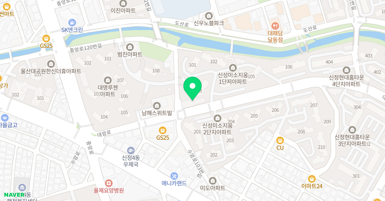 대진 학원 위치