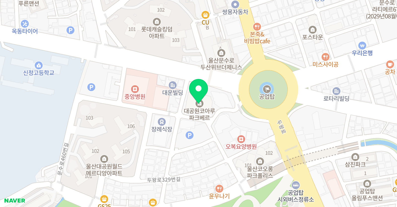 폴리 어학원 울산남구캠퍼스 위치