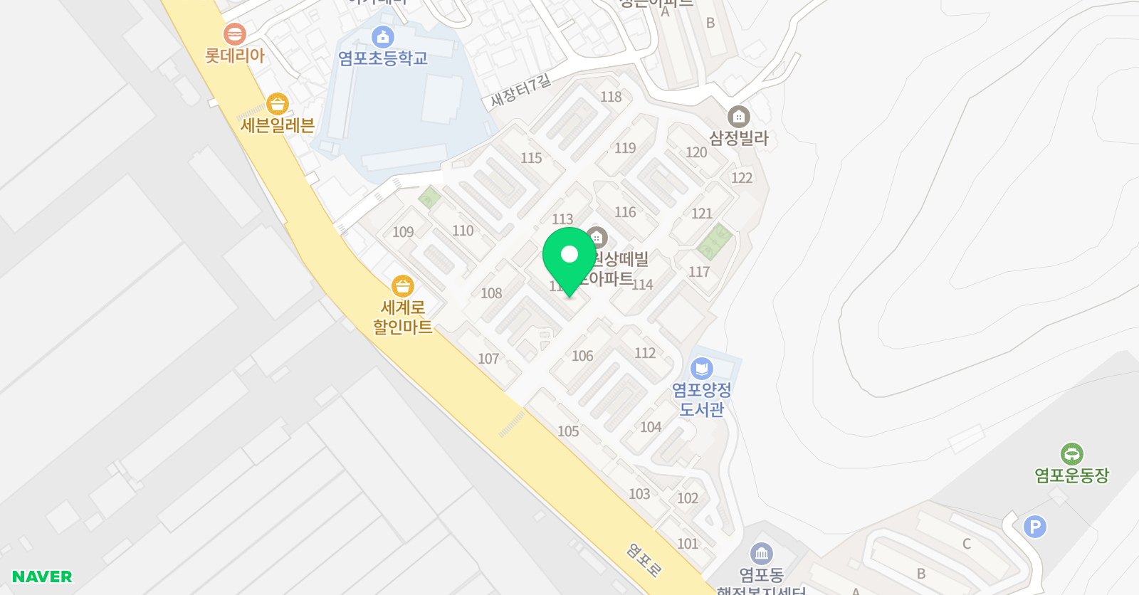 아소비 울산염포 성원상떼빌점 위치