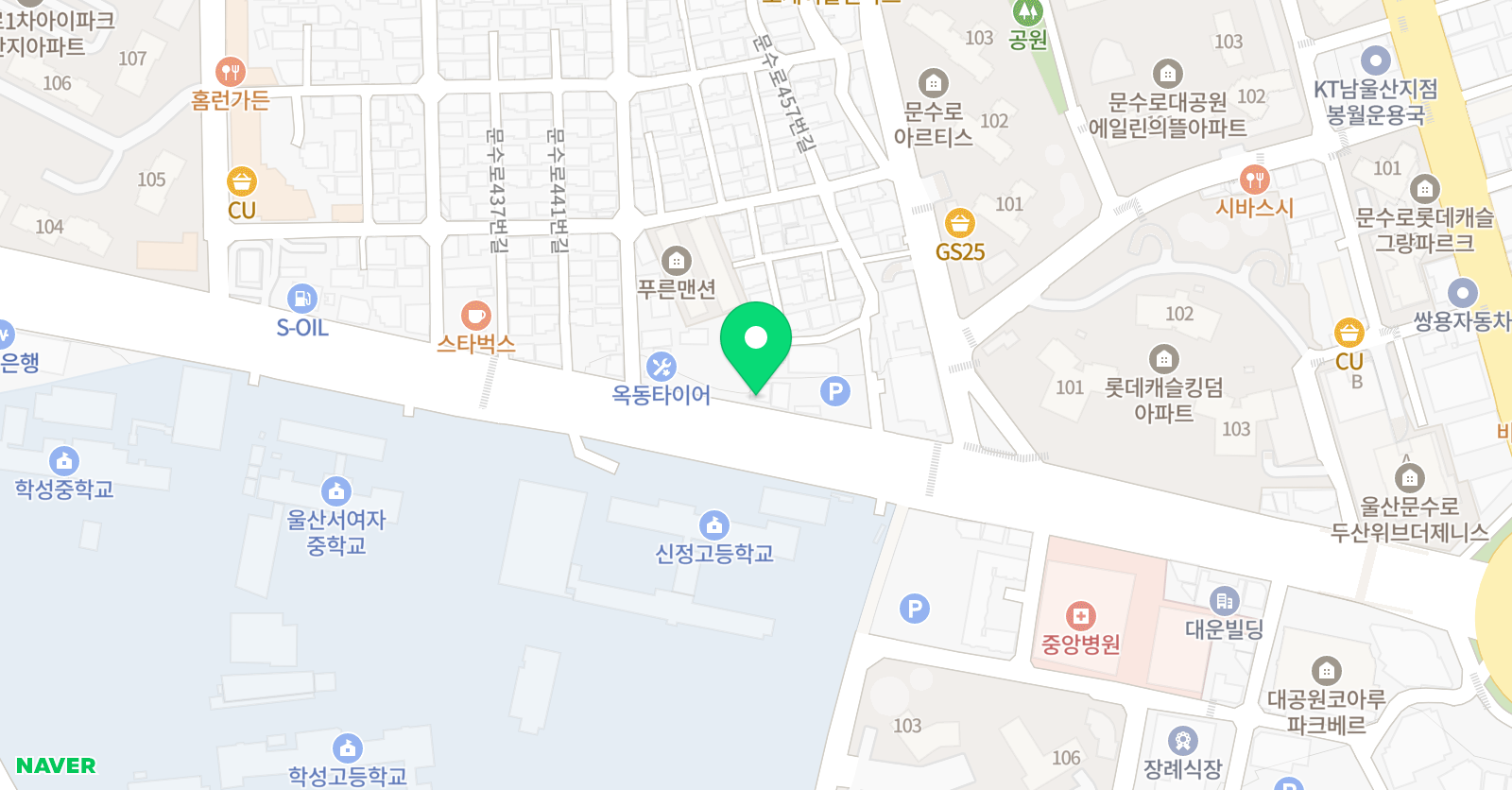 조은 플루트 위치
