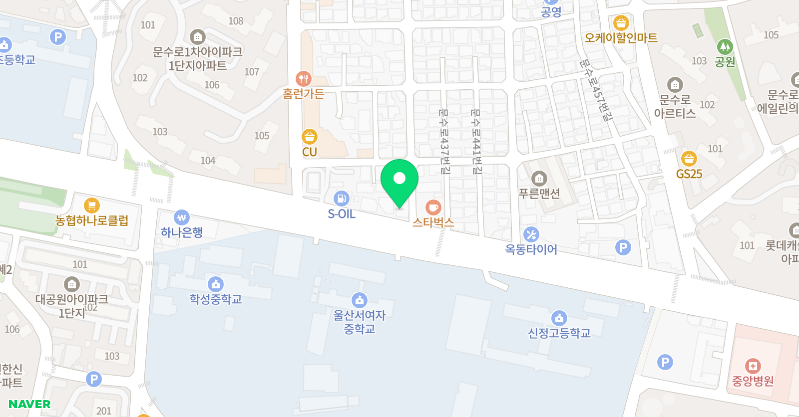 와이즈코딩 울산러닝센터 위치