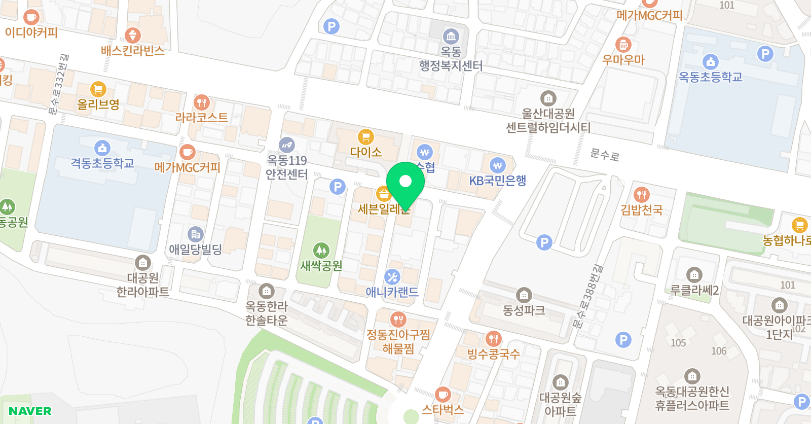 창조적소수 수학학원 영재관 위치