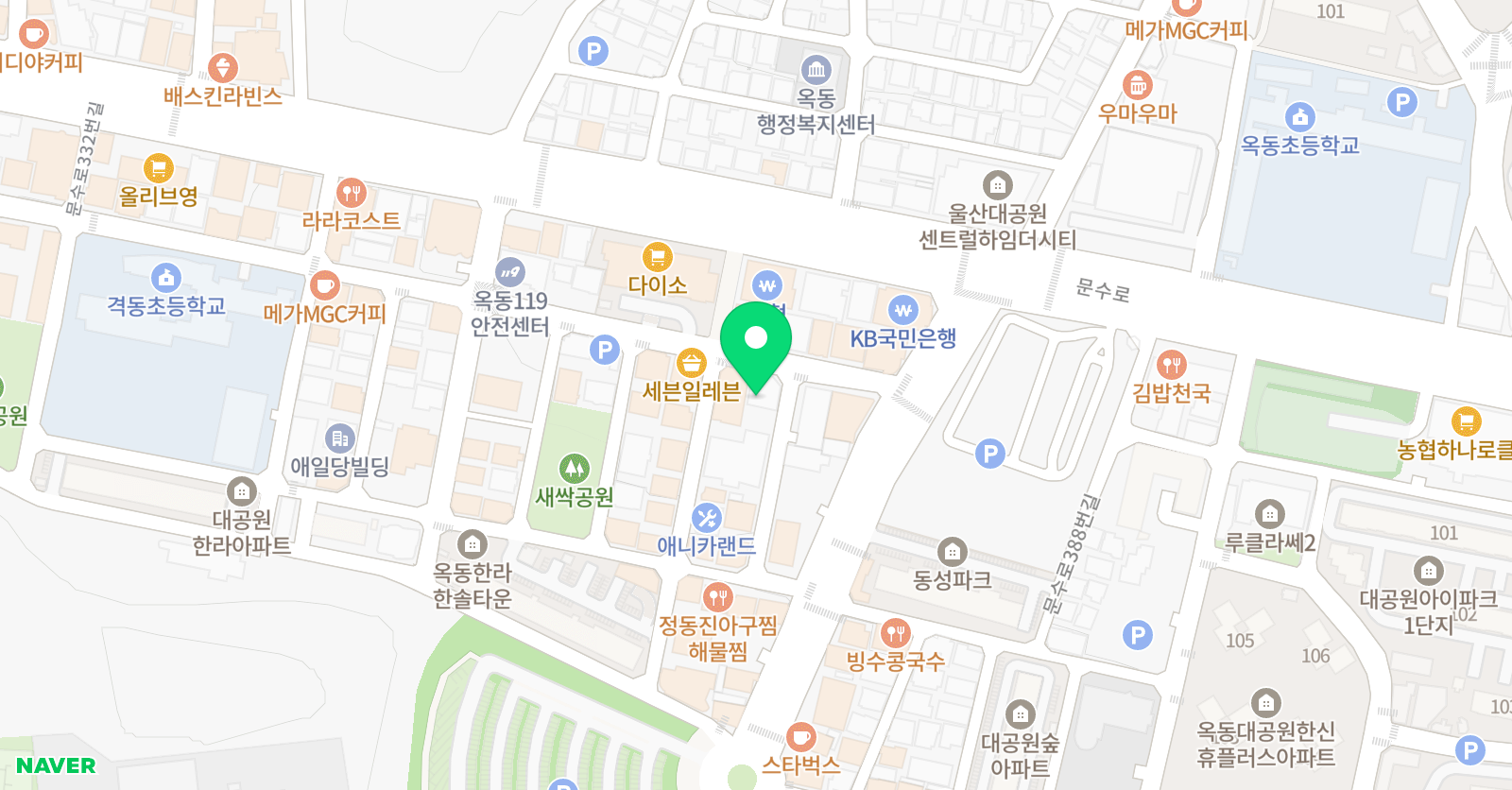 리딩타임 어학원 위치