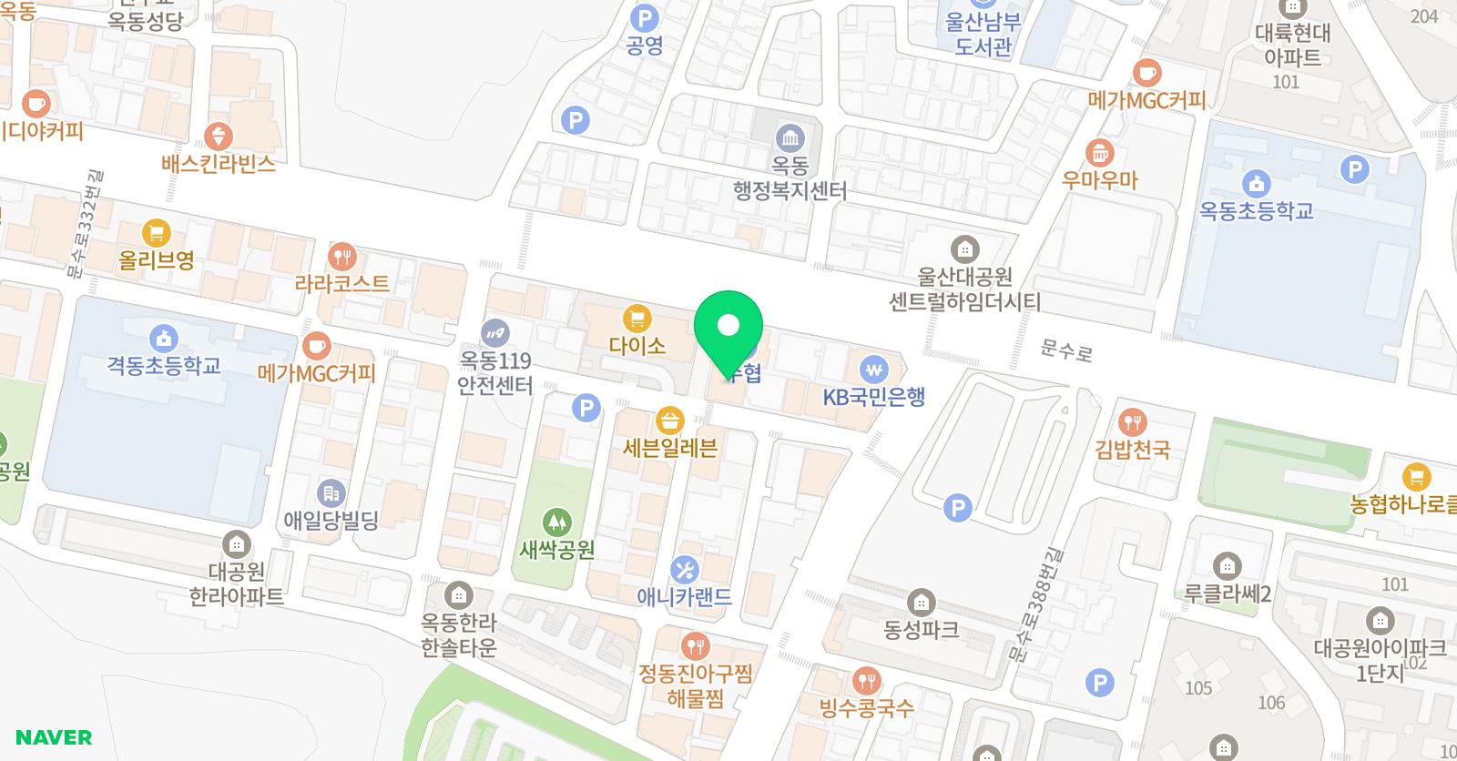 빌리언키드 울산원 위치