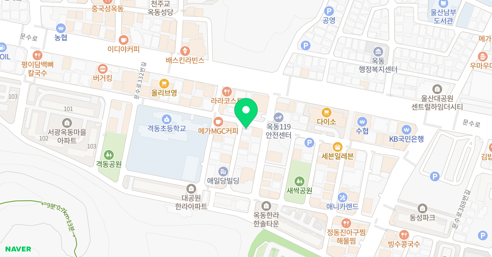 생각360 위치
