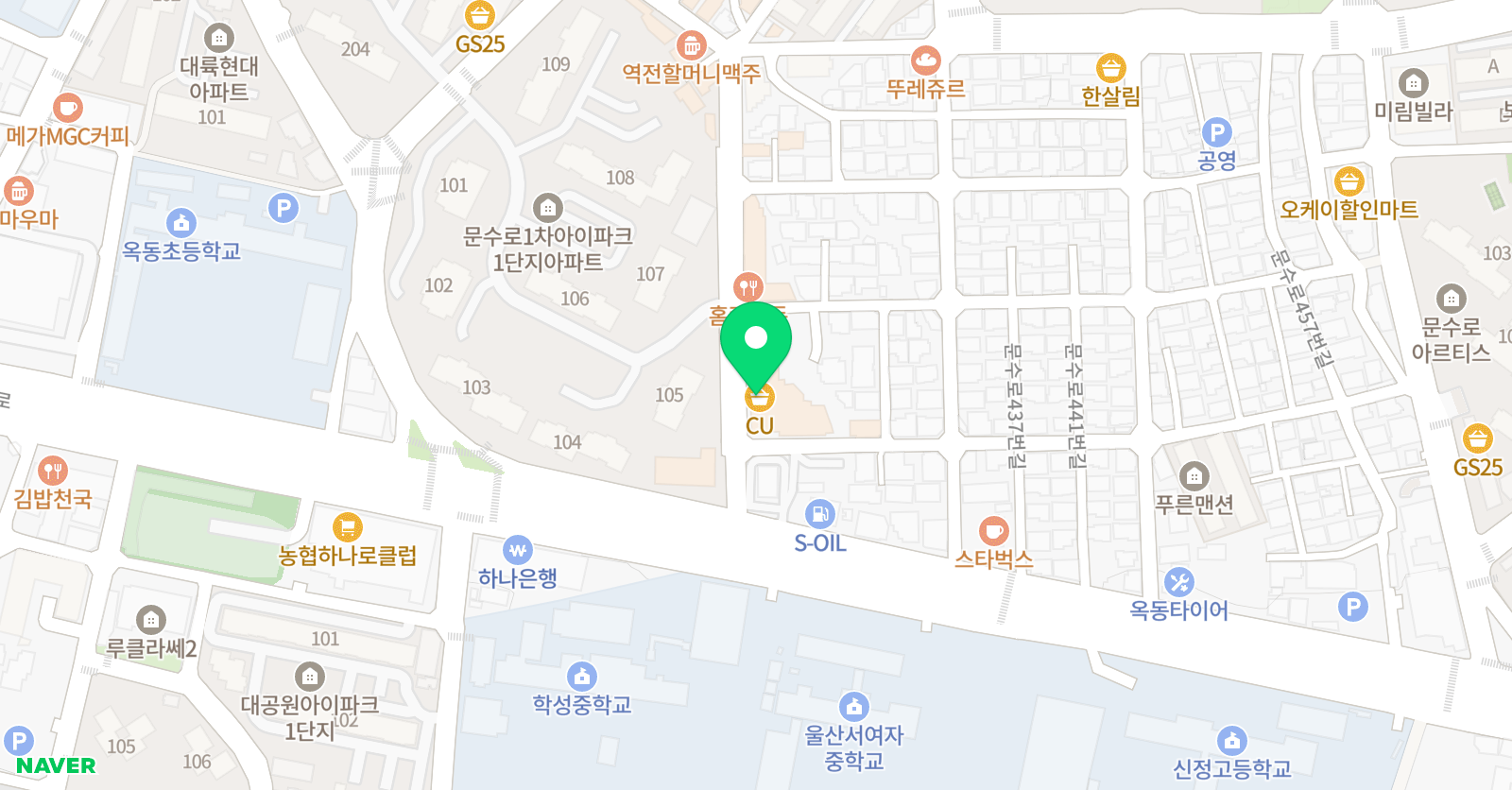 유솜 피아노교습소 위치