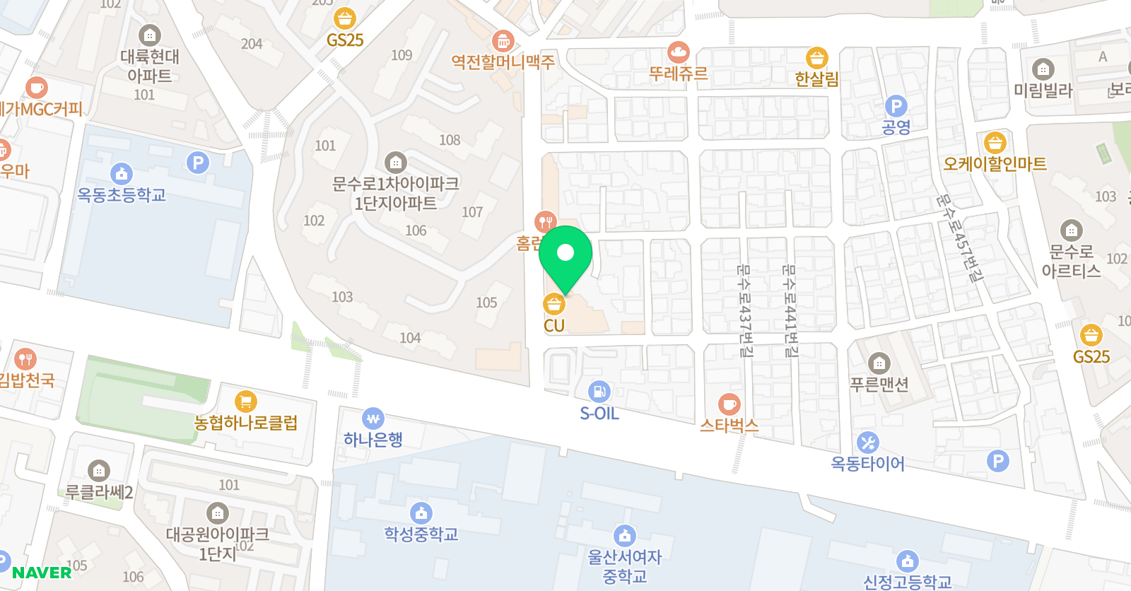 크레타 영어교습소 위치