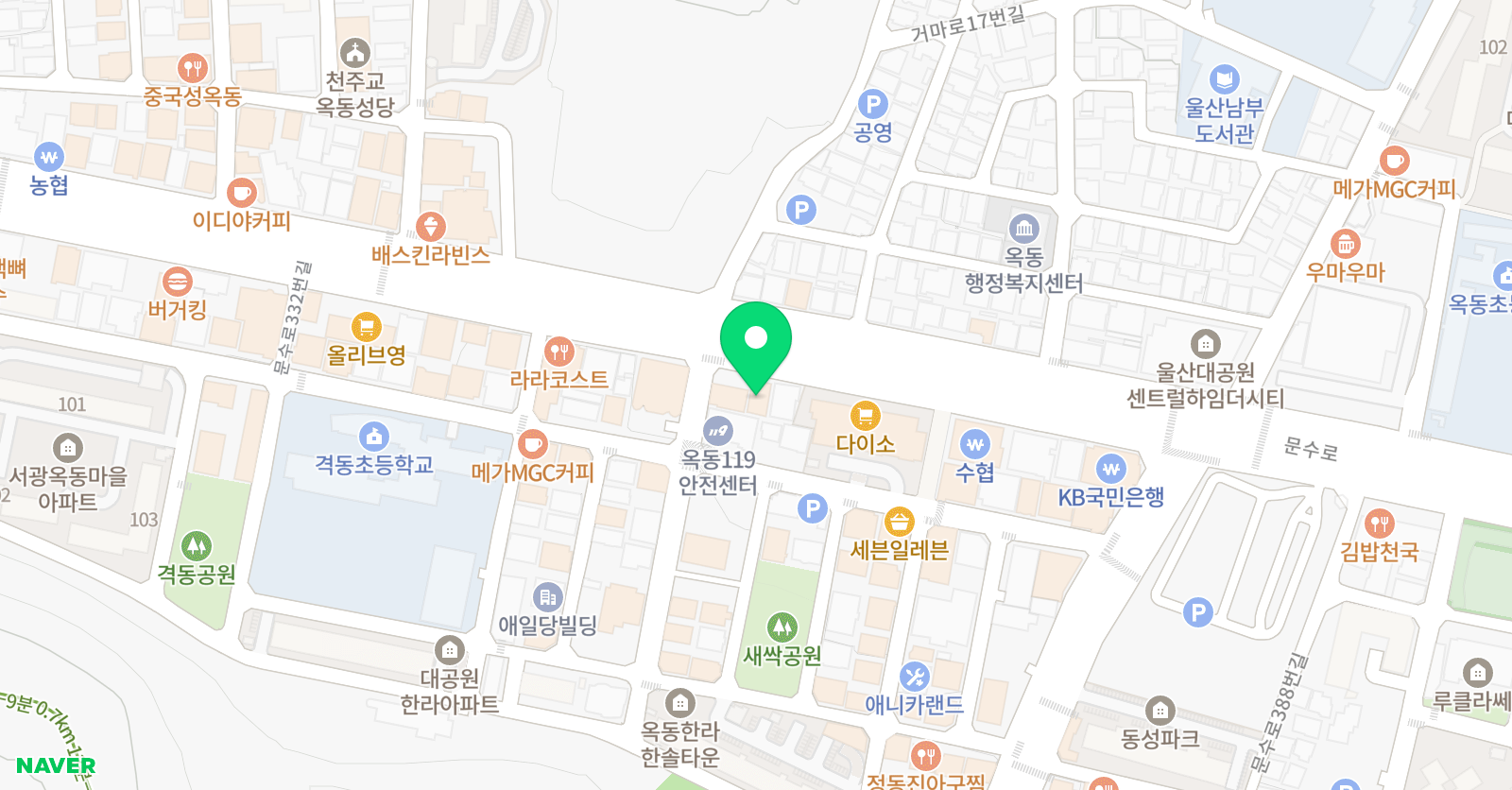 최희동수학학원 위치