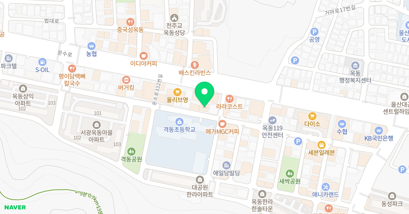 멘사씨투엠 사고력학원 위치