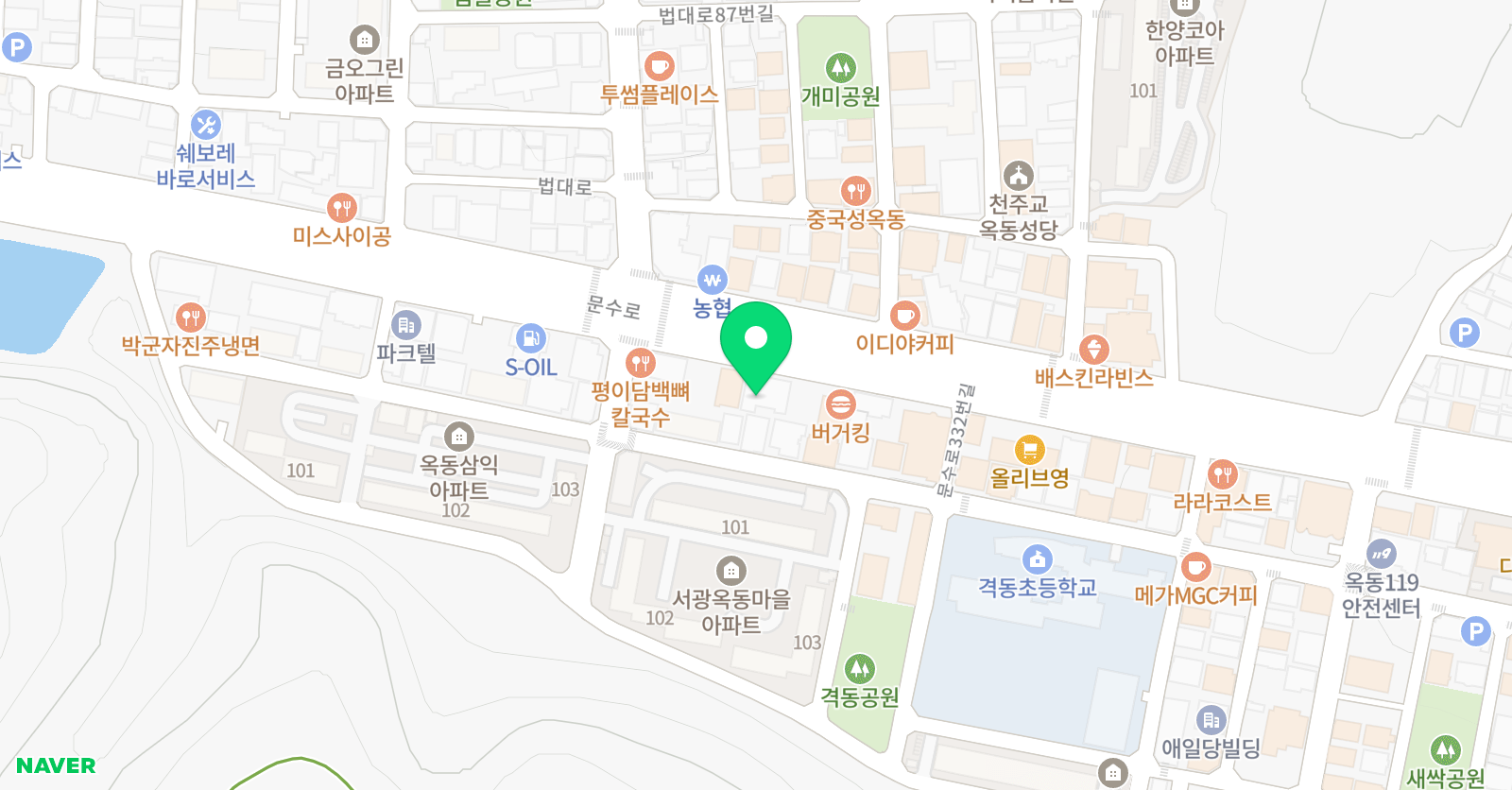 SDNA 수학학원 위치