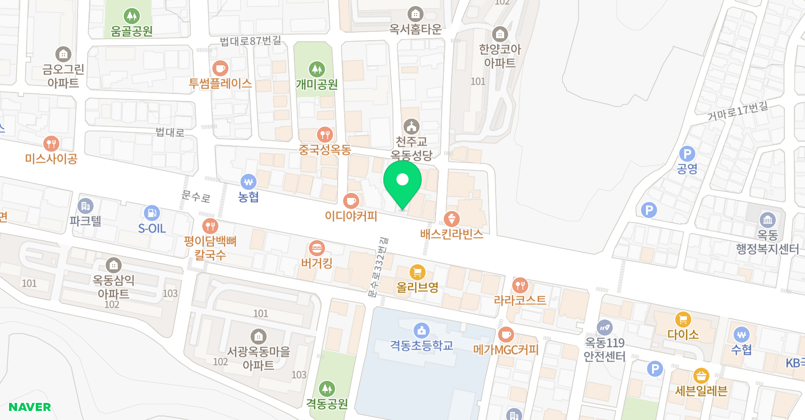 제니스 어학원 위치