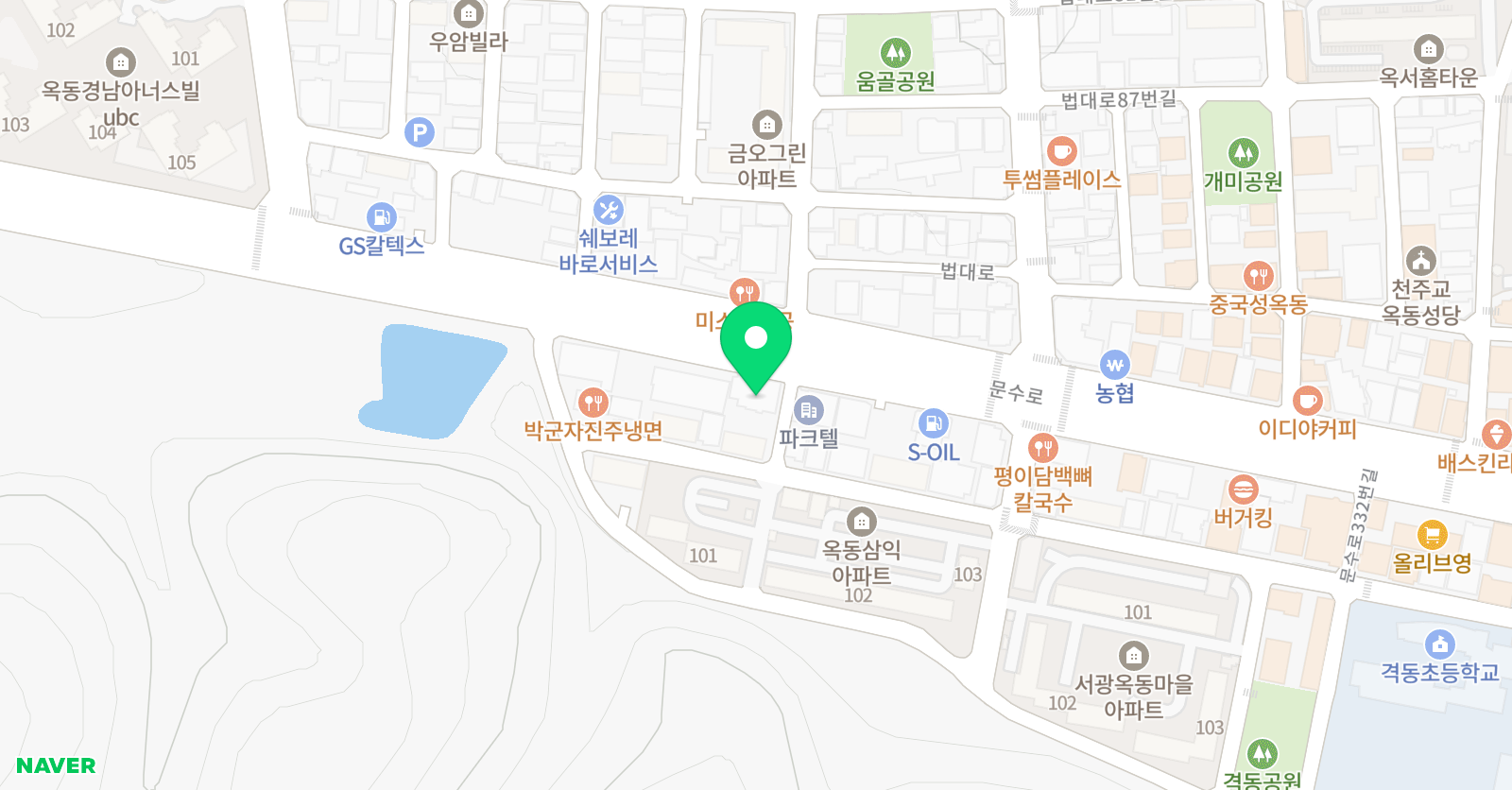 와이즈만 울산남구센터 위치